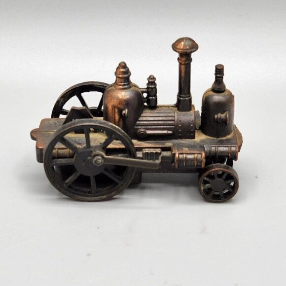 Vintage Collectible Die Cast Metal Pencil Sharpener Hodge Steam Engine - Picture 1 of 9